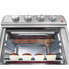 Horno eléctrico ATMA HGFA2323PI 23 litros 1800W con freídora de aire gris