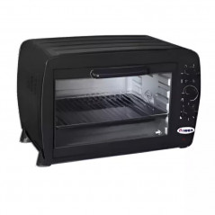 Horno eléctrico EVEREST EV-45E con spiedo 45 litros 1800w negro reacondicionado