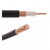 Cable Coaxial EPUYEN RG59 75 ohms negro foam 67& blindado por metro