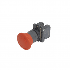 Pulsador de emergencia CNC XB5-AS542 1na 1/4 giro 40mm hongo rojo