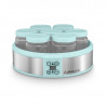 Yogurtera ULTRACOMB TG-2707 7 vasos de vidrio 180ml temporizador pantalla LCD