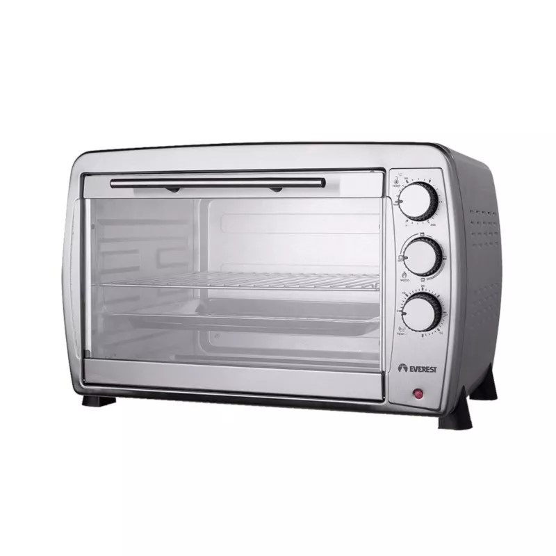 Horno eléctrico EVEREST EV-45E 45 litros 1800W gris reacondicionado Horno eléctrico EVEREST EV-45E 45 litros 1800W gris reacondicionado