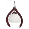 Colgante CARILUX CAMPO para 1 luz E27 con tulipa grande 25cm