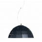 Colgante FERROLUX MALAGA para 1 luz E27 chapa plegada negro