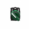 Selectora luminosa CNC XB5-AK2365 1nc+1na 0-1 24V maneta corta verde fija