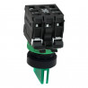 Selectora luminosa CNC XB5-AK2365 1nc+1na 0-1 220V maneta corta verde fija
