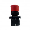 Pulsador de emergencia CNC LAY4-BS545 1nc+1na 1/4 giro 40mm hongo rojo metalico