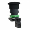 Pulsador de emergencia CNC XB5-AC21 1na 40mm hongo negro