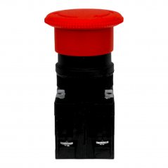 Pulsador de emergencia CNC LAY5-ES545 1nc+1na 1/4 giro 40mm hongo rojo