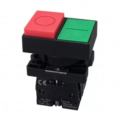 Pulsador doble CNC XB5-AL8425 verde-rojo sin contacto