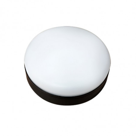 Tortuga led BAEL DONA redondo IP65 18W 1440lm 4000K luz neutra negra