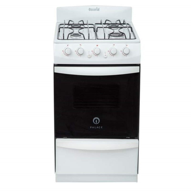 Cocina ESCORIAL PALACE gas licuado 51cm 4 hornallas blanca Cocina ESCORIAL PALACE gas licuado 51cm 4 hornallas blanca