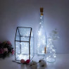 Luces de navidad alambre 30 leds 3 metros blanco frío con pila