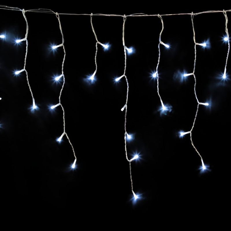 Luz navidad lluvia 300 luces 3 metros luz blanca fría Luz navidad lluvia 300 luces 3 metros luz blanca fría