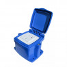 Caja capsulada exterior 1 toma polarizado 20A