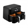 Freidora de aire ATMA FRD248AP doble canasto 8,5 Litros 2200W negra