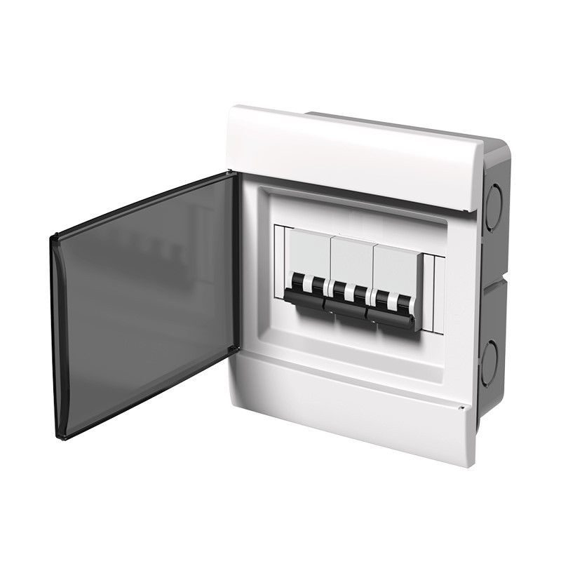 Caja para térmicas SISTELECTRIC 4 módulos embutir blanco Caja para térmicas SISTELECTRIC 4 módulos embutir blanco
