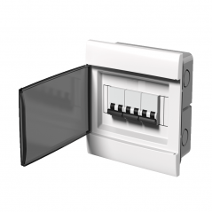 Caja para térmicas SISTELECTRIC 8 módulos embutir blanco