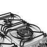 Cocina ELECTROLUX 56DXQ multigas doble horno 56cm 4 hornallas acero inoxidable