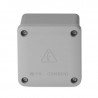 Caja de pase SISTELECTRIC pvc exterior IP65 31x31x13,5cm con tapa gris