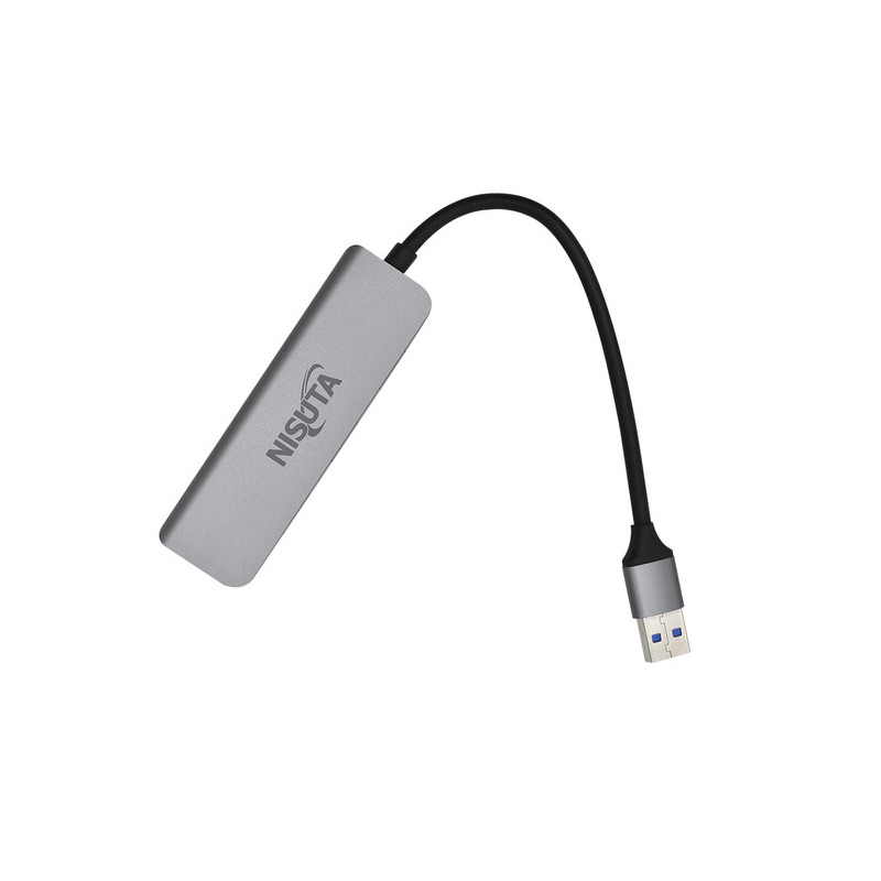 Hub USB 3.0 NISUTA NSUH045A 4 Puertos Hub USB 3.0 NISUTA NSUH045A 4 Puertos