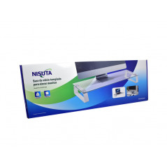 Soporte NISUTA NSSOTVME vidrio templado hasta 32''