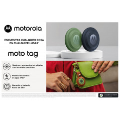 Localizador GPS MOTOROLA MOTO TAG IP67 Bluetooth 4.0