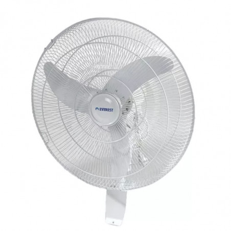 Ventilador de pared EVEREST 20'' 70W paletas metálicas blanco