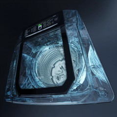 Lavarropas automático DREAN CONCEPT NEO FUZZY carga superior 6,5kg 800RPM gris reacondicionado