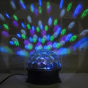 Bola disco led TBCin PARTY 6W RGB audiorítmica giratoria con control