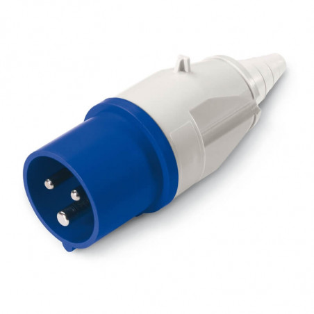 Ficha Macho SCAME 210.1633 IP44 16 amp 2p+t 220v