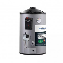 Termotanque eléctrico/gas SEÑORIAL TGEP1-30 base dual 28 litros carga superior e inferior outlet