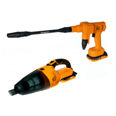 Hidrolavadora + aspiradora LUSQTOFF inalámbrico LAPL3.6-8BK 18V