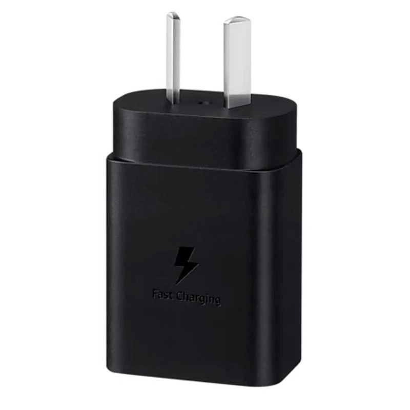 Cargador original SAMSUNG USB-C 15W carga rápida negro sin cable Cargador original SAMSUNG USB-C 15W carga rápida negro sin cable