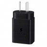 Cargador original SAMSUNG USB-C 15W carga rápida negro sin cable