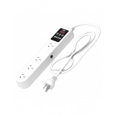 Prolongador TRV SMART E PLUS con protector de tensión 4 tomas 10A