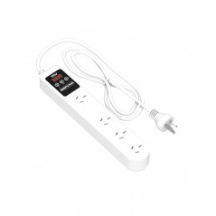 Prolongador TRV SMART E PLUS con protector de tensión 4 tomas 10A