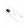 Prolongador TRV SMART E PLUS con protector de tensión 4 tomas 10A