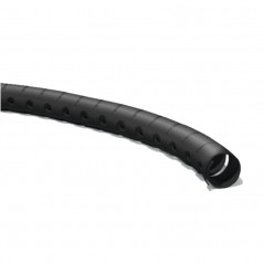Cinta helicoidal HELLERMANN TYTON HELAWRAP 25mm negro por metros