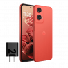 Celular MOTOROLA G35 5G 4GB RAM 128GB rojo con cargador