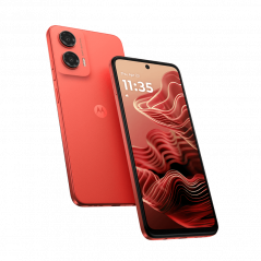 Celular MOTOROLA G35 5G 4GB RAM 128GB rojo con cargador