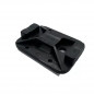 Placa adhesiva HELLERMANN TYTON 32x25mm negro