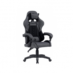 Silla gamer NETMAK NM-SG902 Gris respaldo reclinable