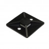 Porta precinto TACSA 28x28mm negro por unidad