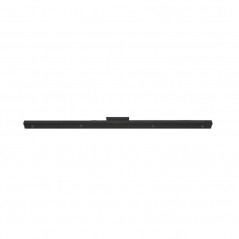 Regleta SAN JUSTO para 4 luces color negro 120cm