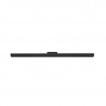 Regleta SAN JUSTO para 4 luces color negro 120cm