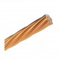 Cable cobre desnudo 1x10mm2 por metro