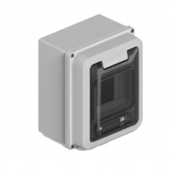 Caja para térmicas SISTELECTRIC 4 módulos exterior blanco