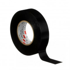 Cinta aisladora 3M TEMFLEX 165 pvc 19mm por 20 metros negra uso general