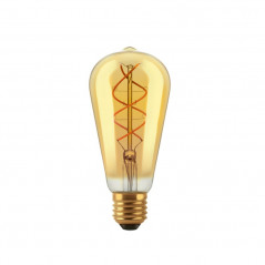 Lámpara led MACROLED Vintage pera E27 2W 2200K luz cálida